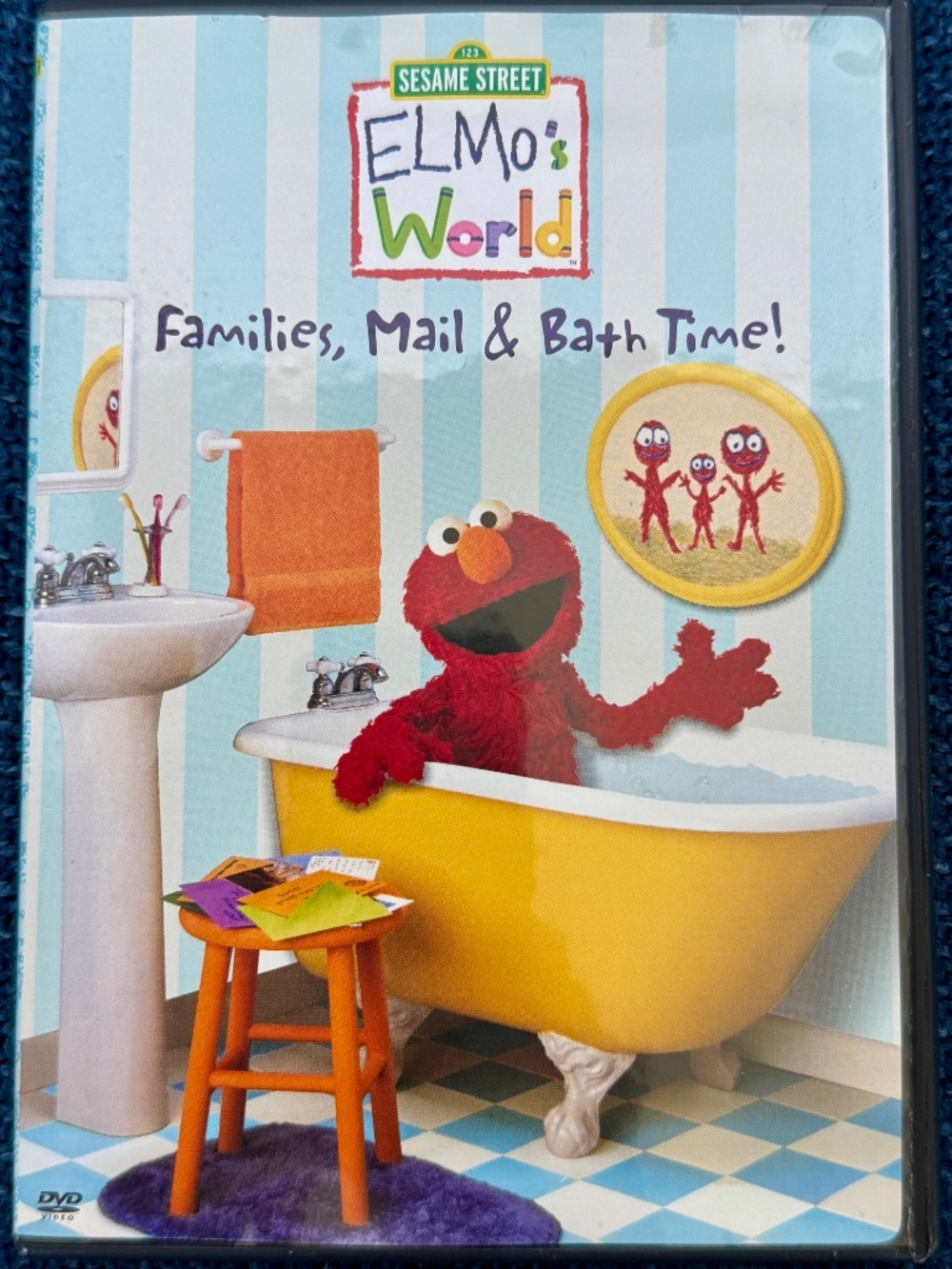 Sesame Street Elmo’s World DVD Families Mail Bath Time! Kids Children’s Show
